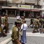Soldiers joining the Jerusalem Day parade