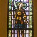 The Joan of Arc window in St. Augustine Church