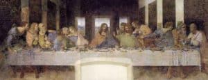 Painting of the Last Supper in Milan