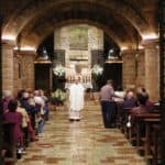 Mass at the tomb of Saint Francis