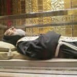 The incorrupt body of Saint Padre Pio...a man who lived during our lifetimes.
