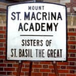 Sign for Mount St. Macrina Academy