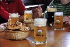Beer brewed by the Monks at Andechs