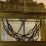 Chains said to have bound Saint Peter on display at the Basilica of Saint Peter in Chains in Rome