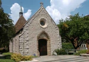 Joan of Arc Chapel on the campus of Marquette University in Milwaukee Wisconsin