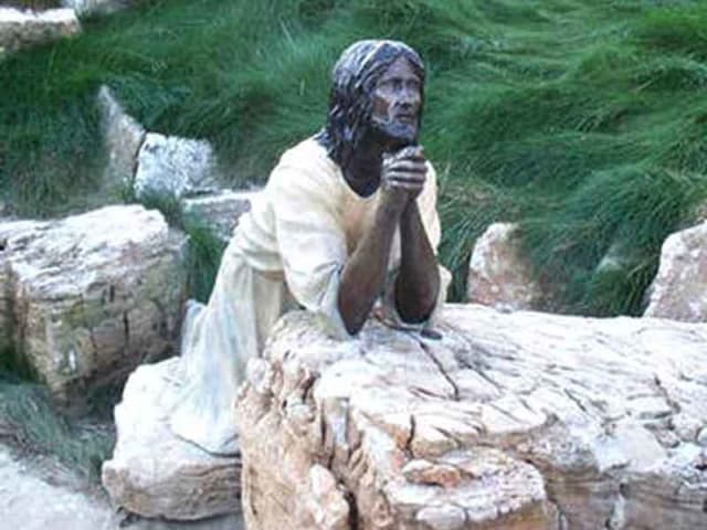 The Agony in the Garden at Shrine of Christ's Passion in Indiana