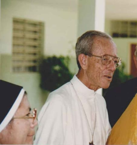 Bishop Pio Bella Ricardo, who approved the apparitions in Betania