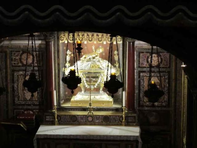 The Reliquary in the Basilica of Saint Mary Major