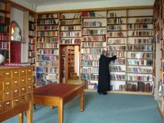 The Library at Quarr Abbey