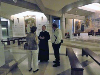 Occasionally you may find a priest to give you a tour of the John Paul II Cultural Centre in Krakow