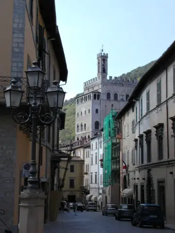 Street view inside Gubbio