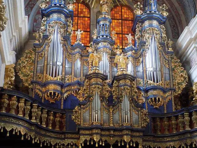 The organ here at Svieta Lipka is a masterpiece