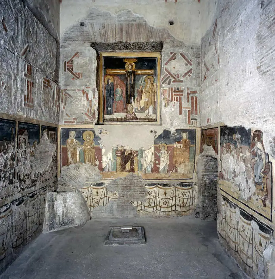 Interior view of Santa Maria Antiqua (courtesy WMF)