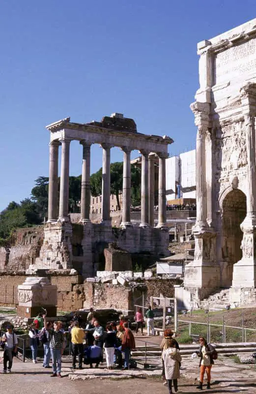View of the Forum (courtesy Wikipedia)