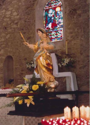 La Garde Freinet, France: Our Lady of Miremer Statue