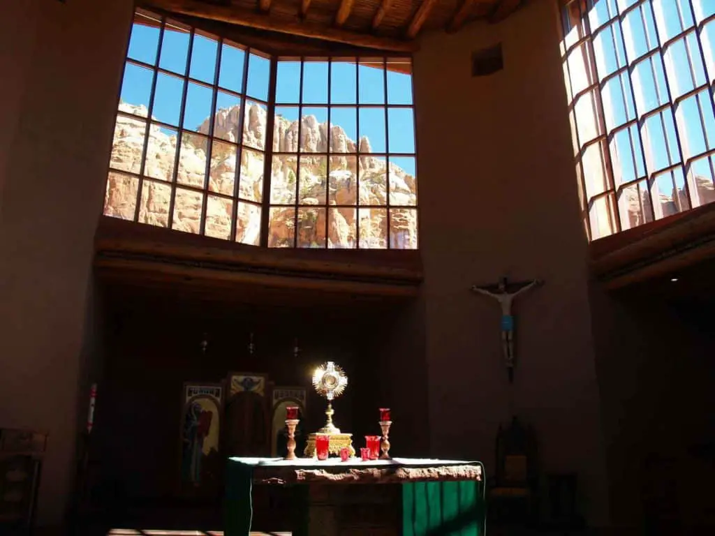 The Blessed Sacrament in the Chapel