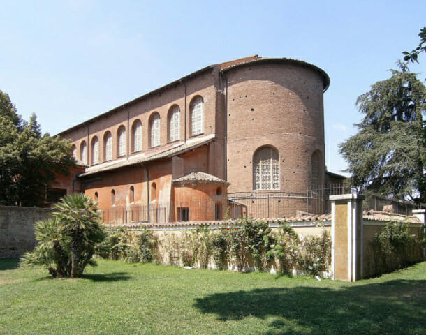 Exterior of Santa Sabina in Rome