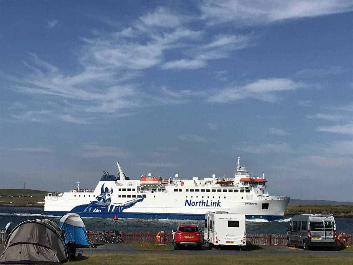 Northlink ferries take you to and from Aberdeen