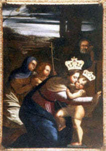 Painting of Our Lady of Lavasin in Corsica