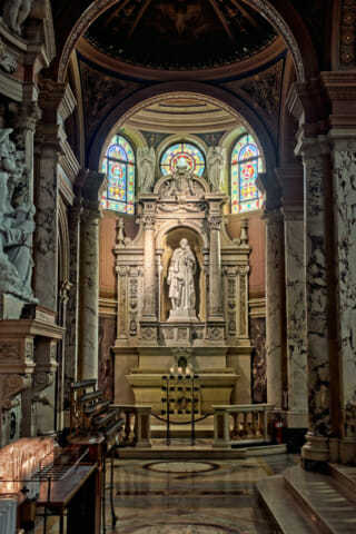 The St. Joseph Altar in the Basilica of Our Lady of Victories in Lackawana (Buffalo) New York