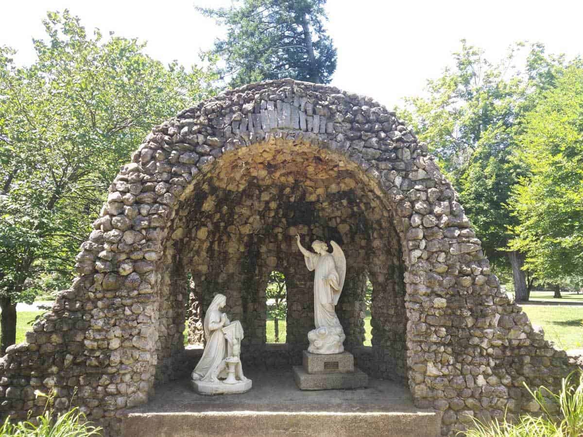 The Annunciation Grotto at the Nazareth Retreat Center