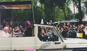 Pope John Paul II in Mexico City to Canonize Juan Deigo