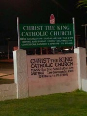 Schedule of Masses for Christ the King Church Kahului, Maui, Hawaii