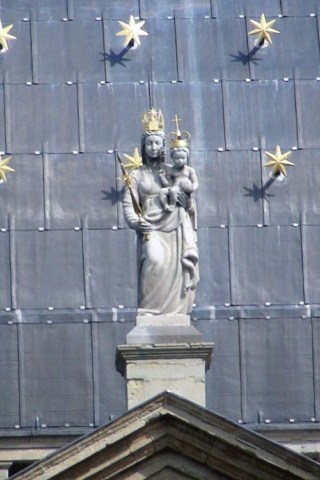 Statue of Our Lady on the Interior of the Basilica of Our Lady of Scherpenheuvel