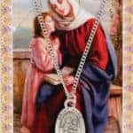 Get this Saint Anne prayer card and medal