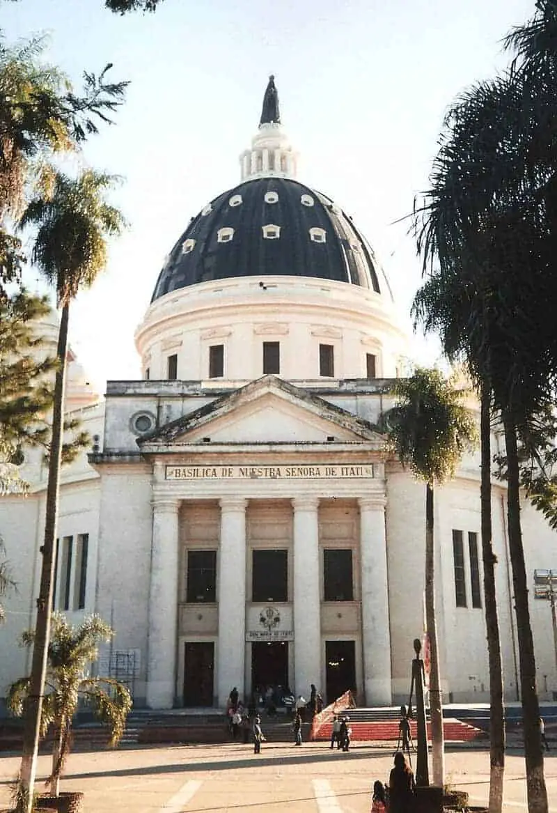 Exterior of the Basilica of Our Lady of Itati in Srgentina
