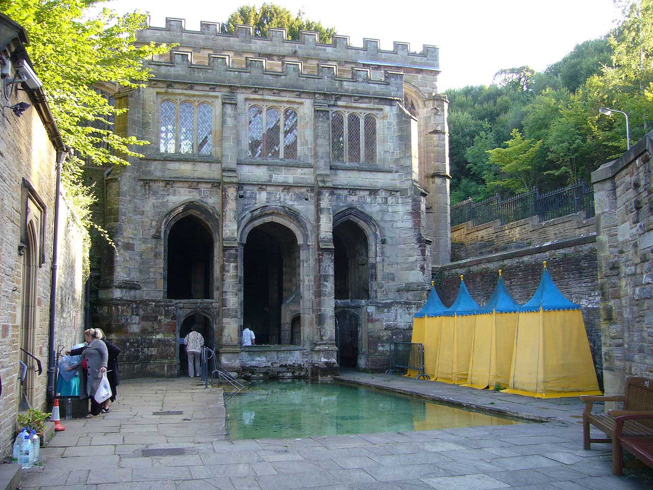 The Bathing Pool at Holywell, Wales