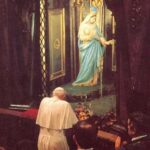 Pope John Paul II at the Shrine of Our Lady of Caravaggio