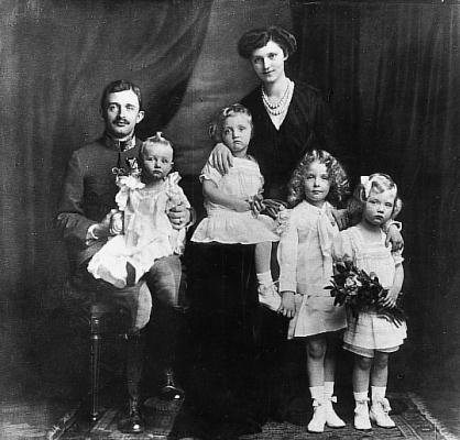 Emperor Karl of Austria and family