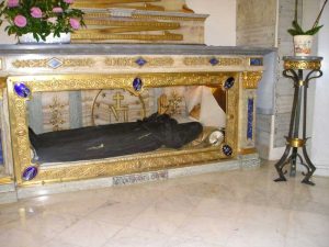 Incorrupt body of St Catherine Labore at Shrine of the Miraculous Medal in Paris