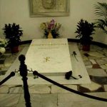 Original tomb of Pope John Paul II
