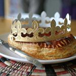French Galette des rois king cake for epiphany