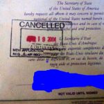 Example of expired passport