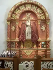 Statue of Our Lady of Candelaria in San Fernando Cathedral in San Antonio, Texas