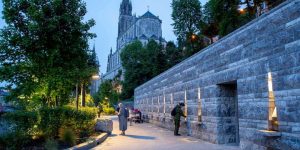 The Water taps at Lourdes