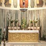 Altar at the church of Our Lady of the Assumption & St Gregory in London