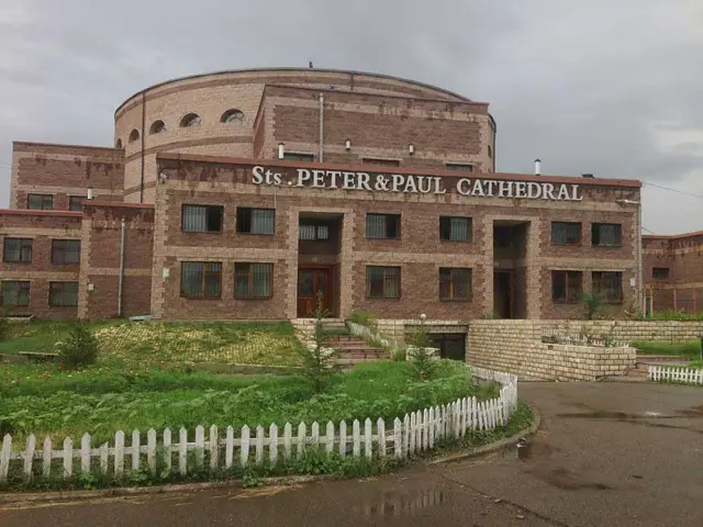 Cathedral of Sts Peter and Paul in Ulaanbaatar, Mongolia