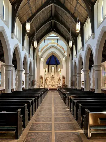 Interior of Christ the King Chapel at Christendom College