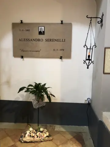 Tomb of Alessandro Serenelli, killer of St Maria Goretti