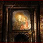 Portrait of Our Lady of the Streets in the Church of the Jesu in Rome