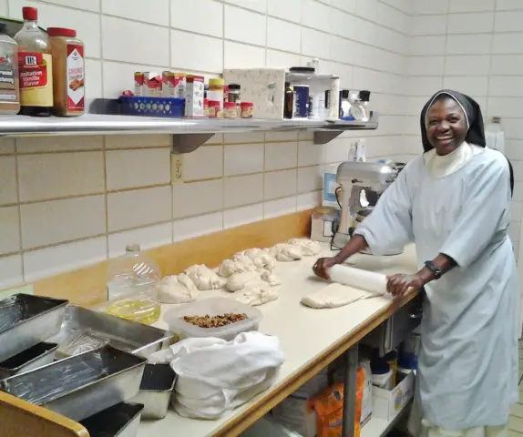 Baking at the Monastery of the Child Jesus in Lufkin, Texas