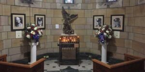 Sanctuary of the Four Chaplains in St Stephens Church Kearny, New Jersey